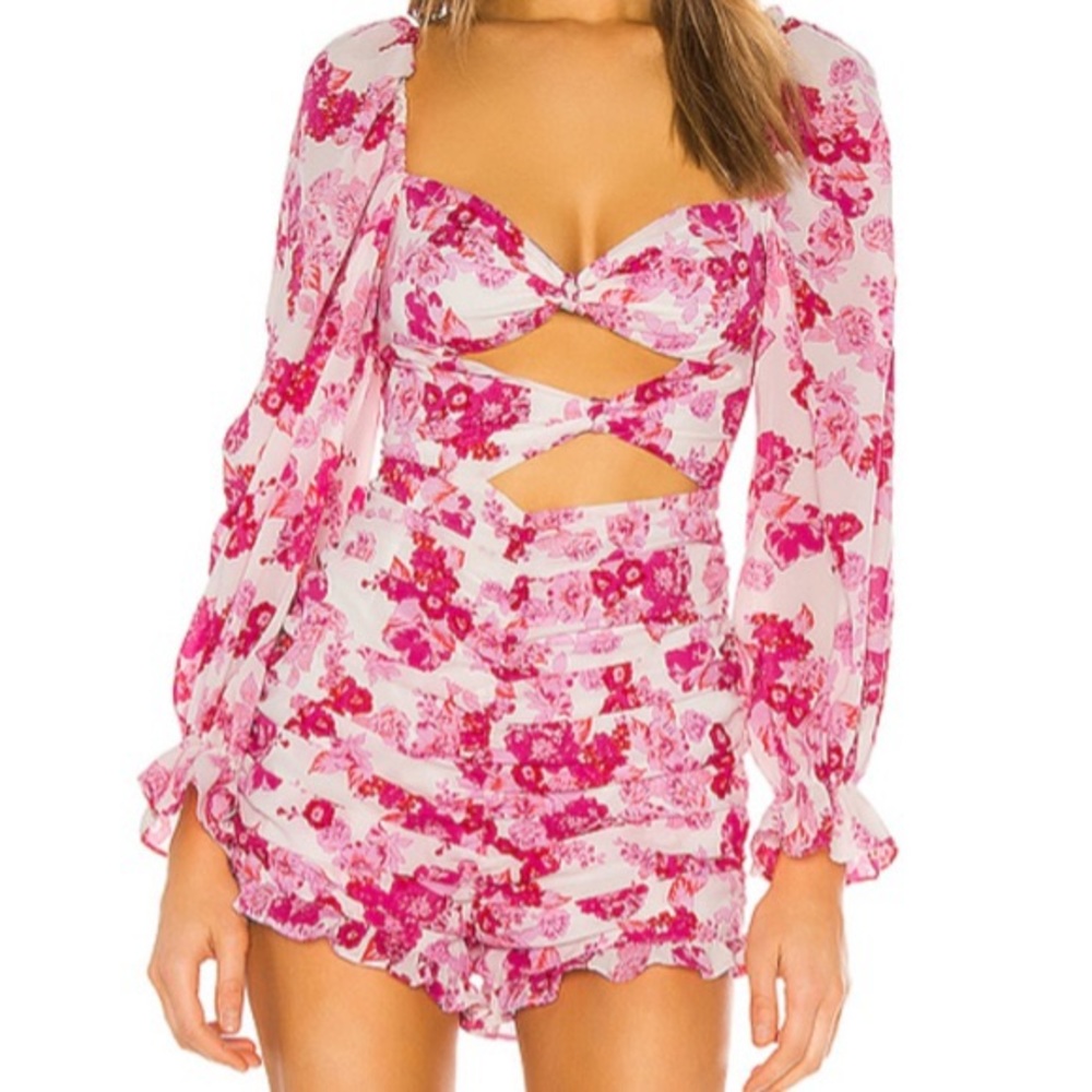 For love and lemons floral romper